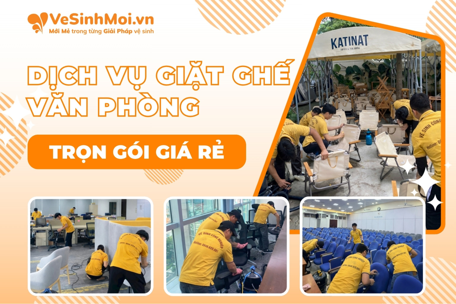 giặt ghế văn phòng