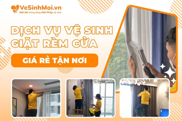 Dịch Vụ Giặt Rèm Cửa TPHCM Tại Nhà Giá Rẻ & Uy Tín