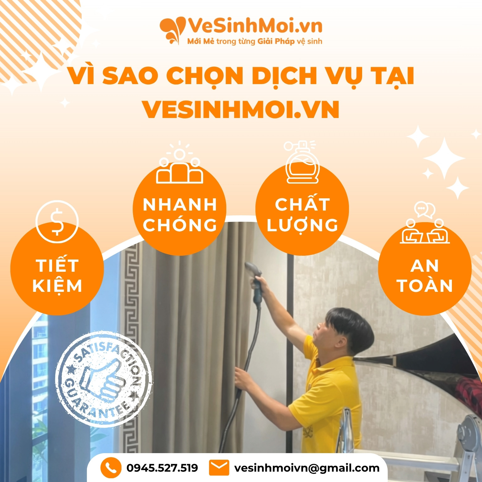 vì sao chọn vệ sinh rèm cửa tại nhà vesinhmoi
